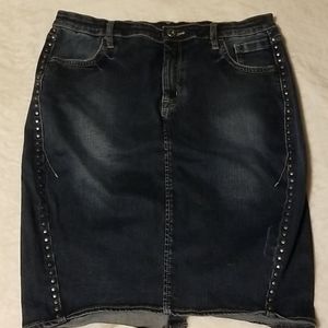 Harley Davidson Jean skirt